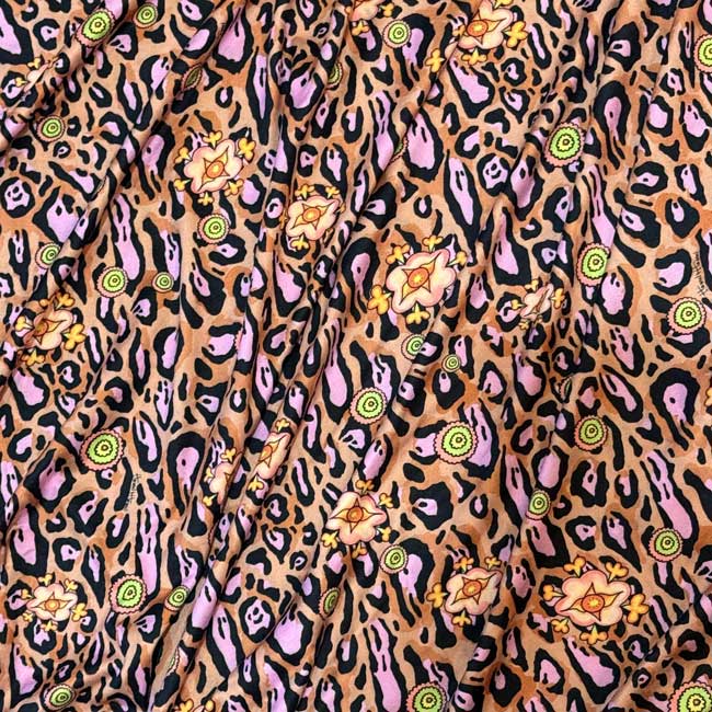 Leopard Lotus Blossom Pajama Set - Image 4